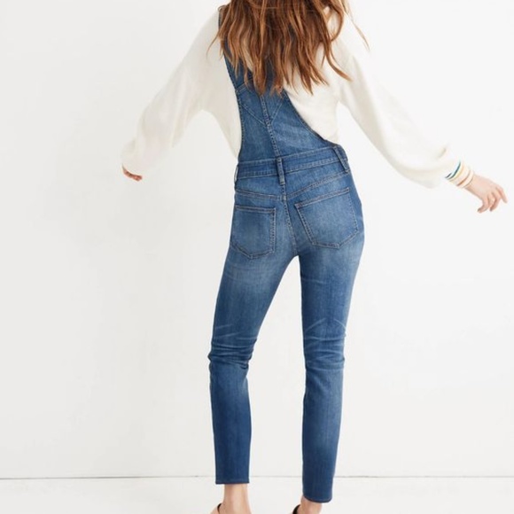 Madewell Skinny Overalls in Jansing Wash - Picture 2 of 6